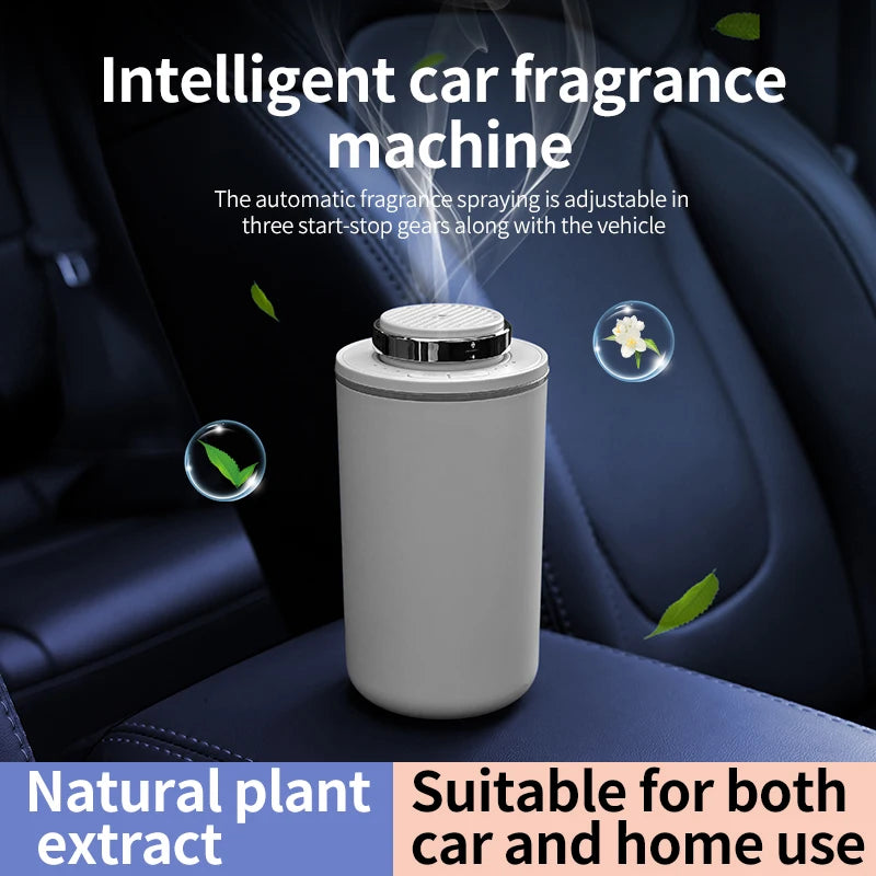 Car water free essential oil diffuser, car home dual-use aromatherapy diffuser, higher atomization efficiency, air freshener