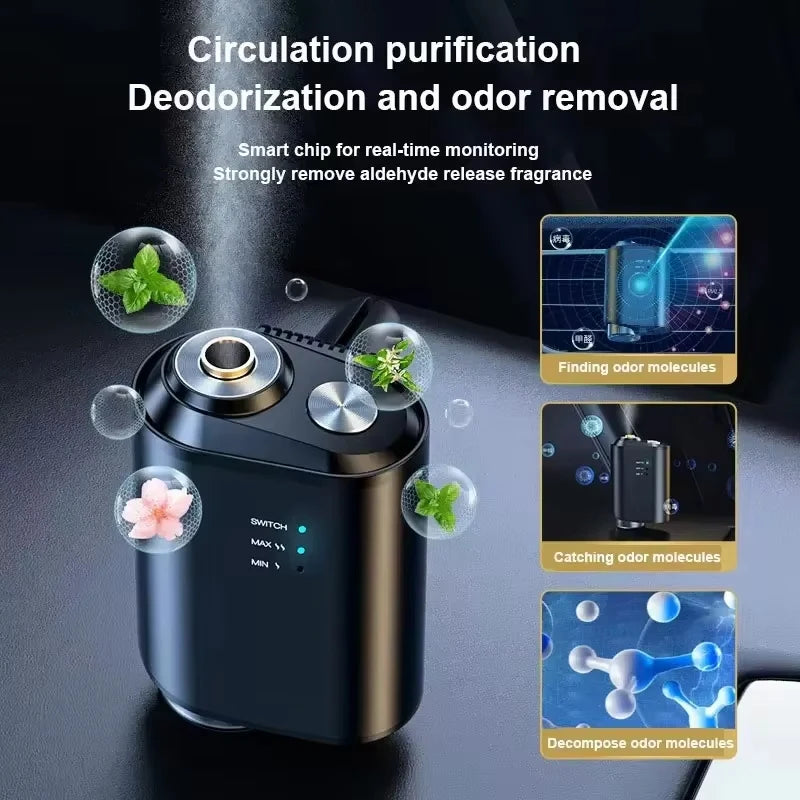 Electric Fragrance Diffuser Car Air Freshener Universal Car Ventilation Clip Flavoring Diffuser Auto Interior Car Accessories
